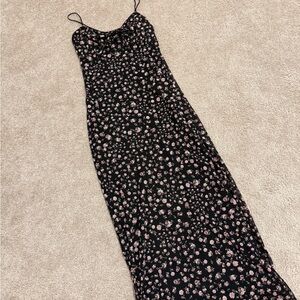 Floral Spaghetti Strap Dress